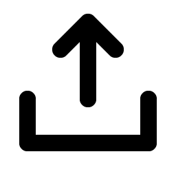 Upload Simple Bold icon