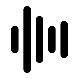 Waveform Bold icon