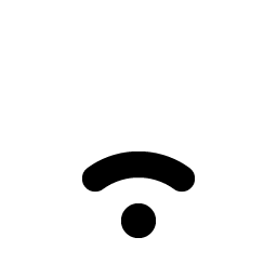 Wifi Low Bold icon