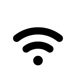 Wifi Medium Bold icon