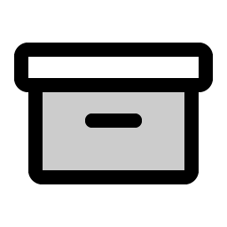 Archive Duotone icon