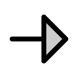 Arrow Right Duotone icon