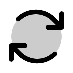 Arrows Clockwise Duotone icon