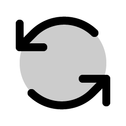 Arrows Counter Clockwise Duotone icon