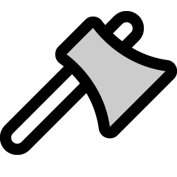 Axe Duotone icon