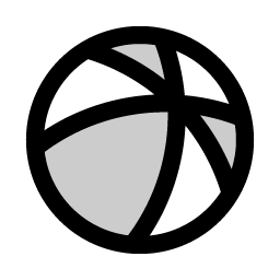 Beach Ball Duotone icon