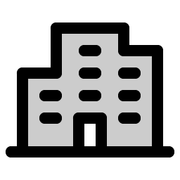 Building Apartment Duotone icon