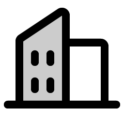 Buildings Duotone icon