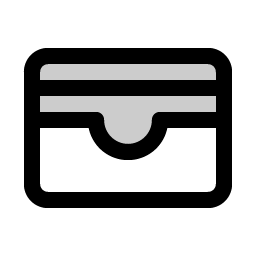 Cardholder Duotone icon