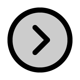 Caret Circle Right Duotone icon