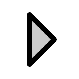 Caret Right Duotone icon