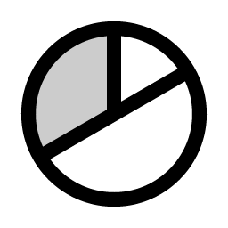 Chart Pie Duotone icon - free SVG download