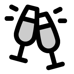 Cheers Duotone icon