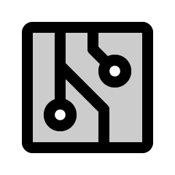 Circuitry Duotone icon