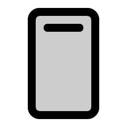 Device Mobile Speaker Duotone icon