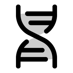 Dna Duotone icon