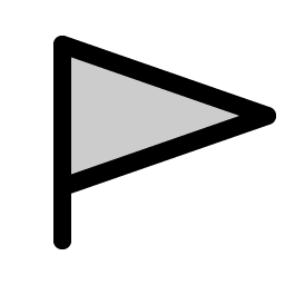 Flag Pennant Duotone icon