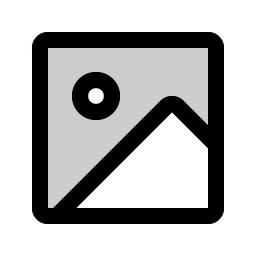 Image Square Duotone icon