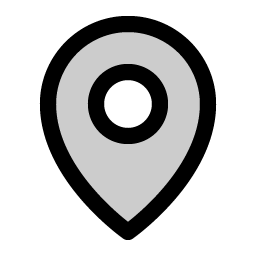 Map Pin Duotone icon