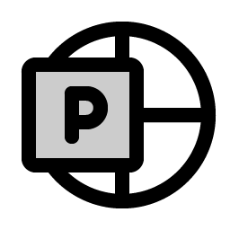 Microsoft Powerpoint Logo Duotone icon