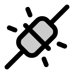 Plugs Connected Duotone icon