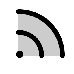 Rss Simple Duotone icon