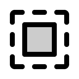 Selection All Duotone icon