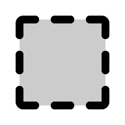 Selection Duotone icon