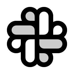 Slack Logo Duotone icon