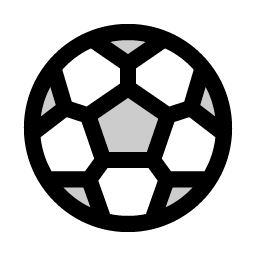 Soccer Ball Duotone icon