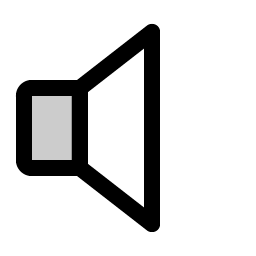 Speaker None Duotone icon