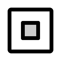 Square Logo Duotone icon