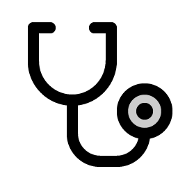 Stethoscope Duotone icon