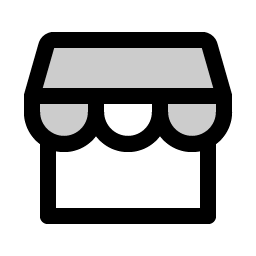Storefront Duotone icon