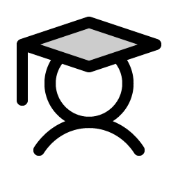 Student Duotone icon