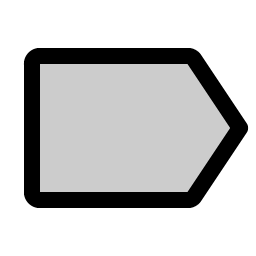 Tag Simple Duotone icon