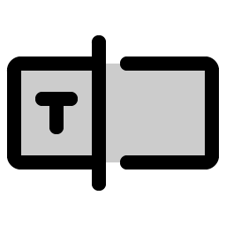 Textbox Duotone icon