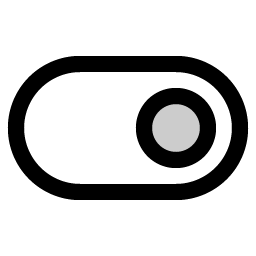 Toggle Right Duotone icon