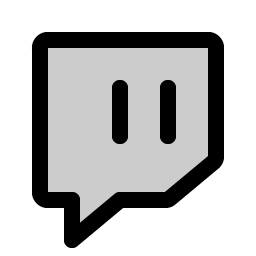 Twitch Logo Duotone icon