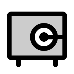 Vault Duotone icon
