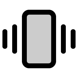 Vibrate Duotone icon