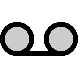 Voicemail Duotone icon