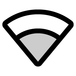 Wifi Medium Duotone icon