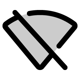 Wifi Slash Duotone icon