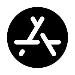 App Store Logo Fill icon