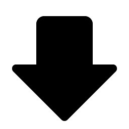 Arrow Fat Down Fill icon