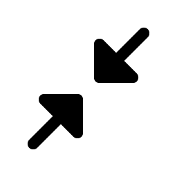 Arrows In Simple Fill icon