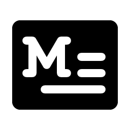 Article Medium Fill icon