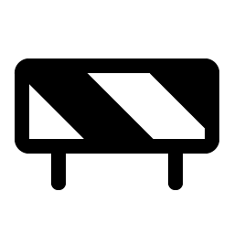 Barricade Fill icon