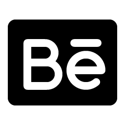 Behance Logo Fill icon